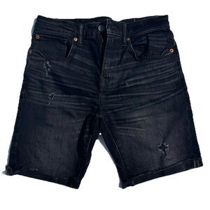 American Eagle Outfitters Dark Denim Jean Shorts Size 28 Men’s